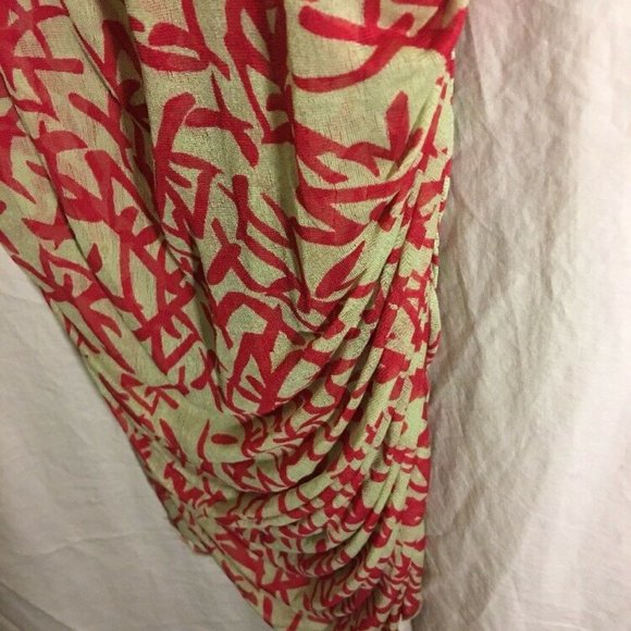 Diane Von Furstenberg Eunicetta Silk Maternity Ruched Tank Top - Picture 3 of 6